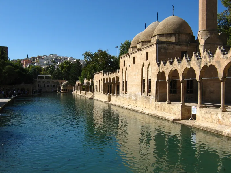 Balykgyöl in Şanlıurfa — de heilige vijver van Abraham