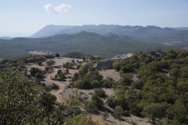 Cyaneae (Kianei) — de stad van de sarcofagen in Lycië bij Demre