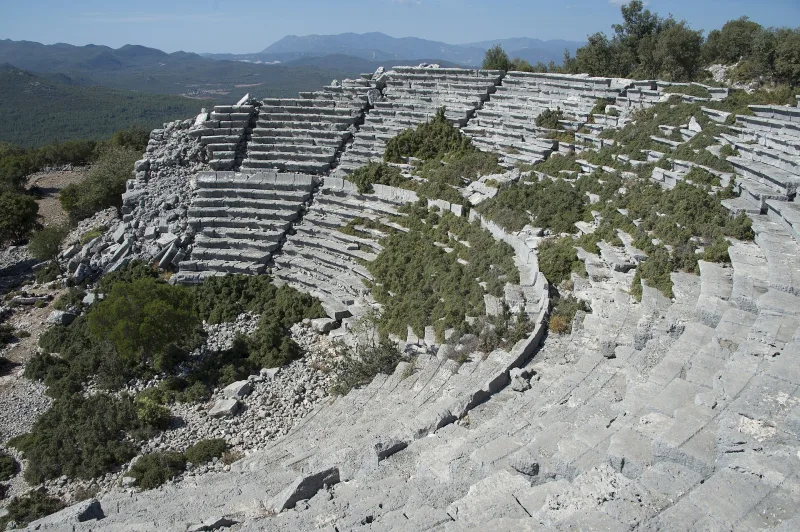 Cyaneae (Kianei) — de stad van de sarcofagen in Lycië bij Demre
