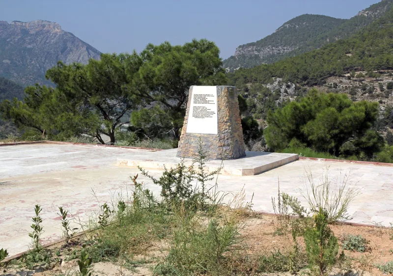 Het monument voor Friedrich Barbarossa bij Silifke – geschiedenis en route