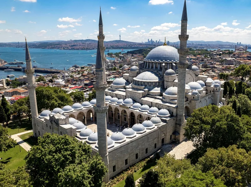 De Süleymaniye-moskee — een meesterwerk van Sinan in Istanbul