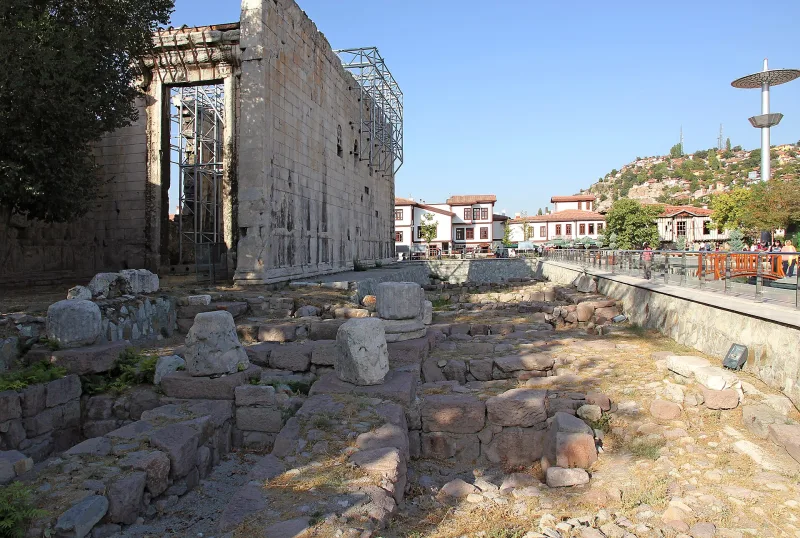 De tempel van Augustus in Ankara (Monumentum Ancyranum) — Res Gestae
