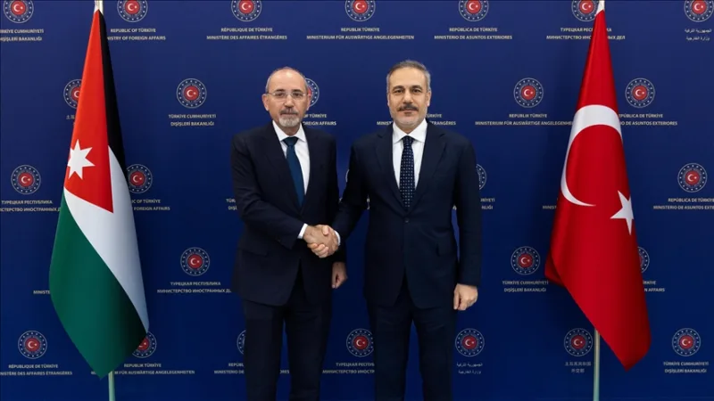 Ministras Fidanas aptarė padėtį Palestinoje su Jordanijos užsienio reikalų ministru al-Safedi