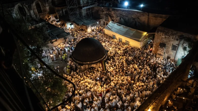 Israeli police barred the Catholic Patriarch from entering the Church of the Holy Sepulchre in occupied East Jerusalem on his holy days