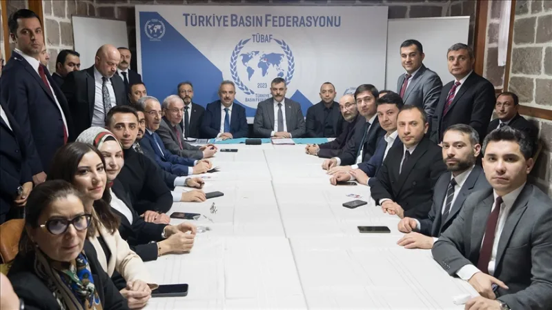 Interior Minister Çiftçi met with members of the press