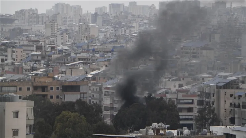 Eight people were killed when Israel targeted a marketplace and a home in southern Lebanon