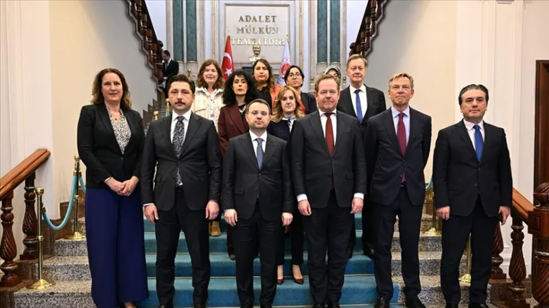 Justice Minister Gürlek met with Dutch Minister of Justice and Security Van Weel