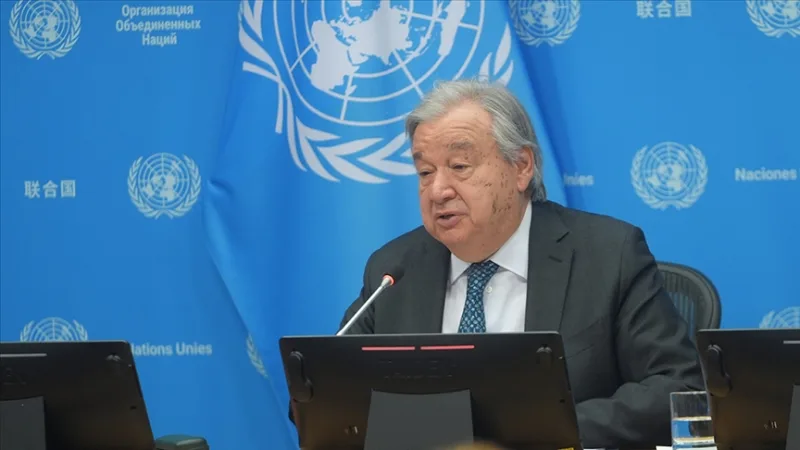 UN Secretary-General Guterres Calls for a Peaceful Solution in the Middle East