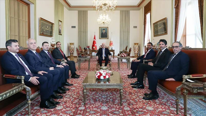 Speaker of the Turkish Grand National Assembly Kurtulmuş received the ambassadors to Ankara from the member states of the Gulf Cooperation Council and Jordan