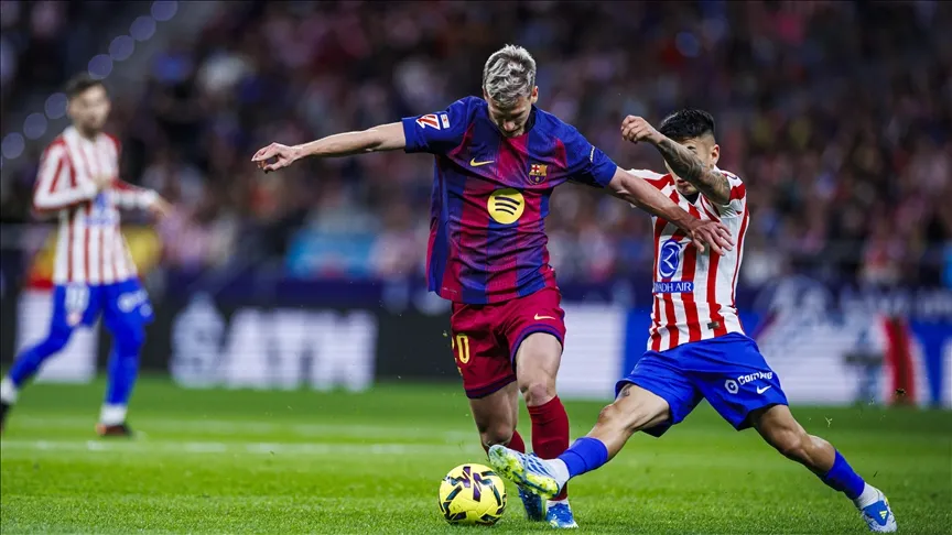 Der Tabellenführer der LaLiga, Barcelona, hat beim Auswärtsspiel gegen Atlético Madrid gewonnen