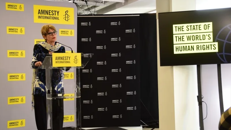 Callamard, az Amnesty International főtitkára kijelentette, hogy egyes országok az emberi jogok alapjait rázzák meg