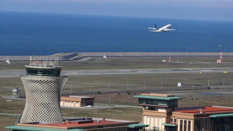 Der Flughafen Rize-Artvin hat im ersten Quartal des Jahres 294.000 Passagiere abgefertigt