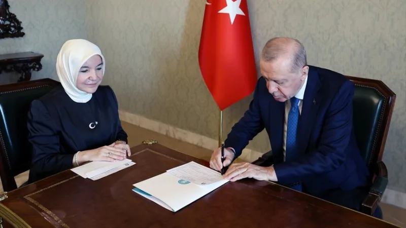 Cumhurbaşkanı Erdoğan, Darülaceze'ye kurban bağışı yaptı