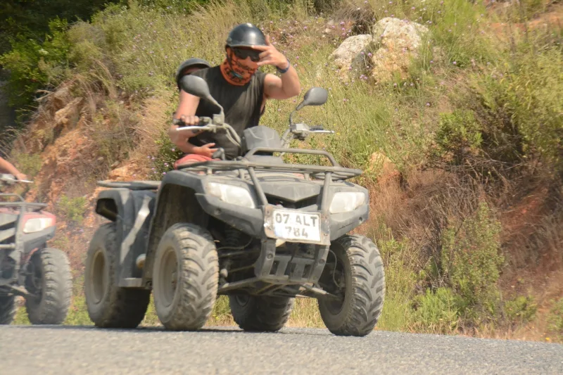 ATV safari in the Taurus Mountains