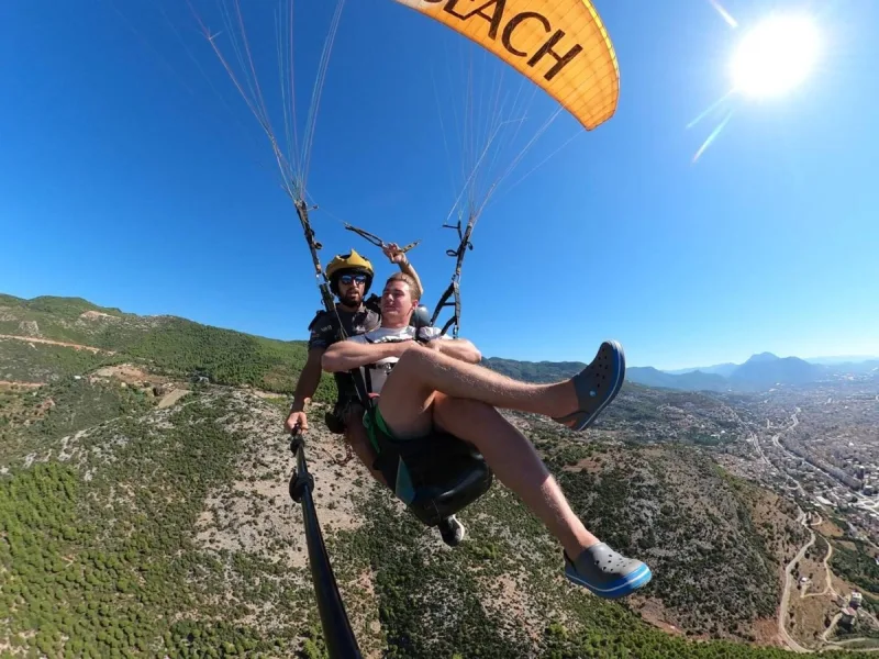 Paragliding in Tandem over Alanya