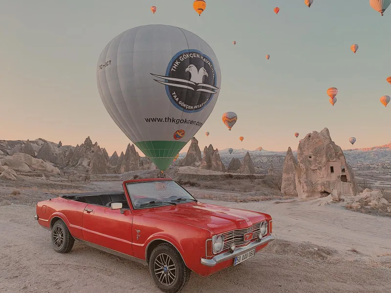 Een ritje in een oldtimer-cabriolet